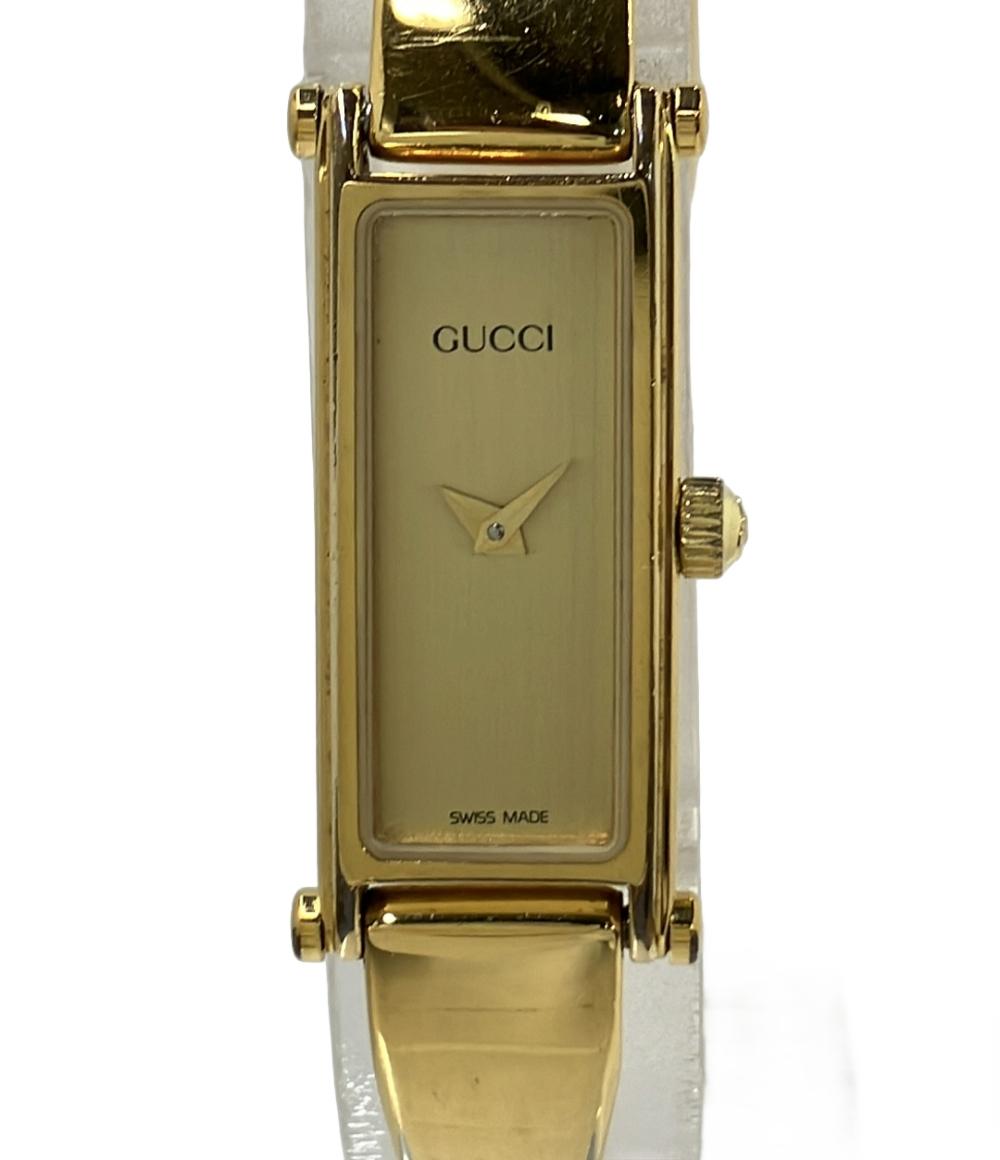 GUCCI 腕時計 クオーツ ゴールド 1500L レディース グッチ