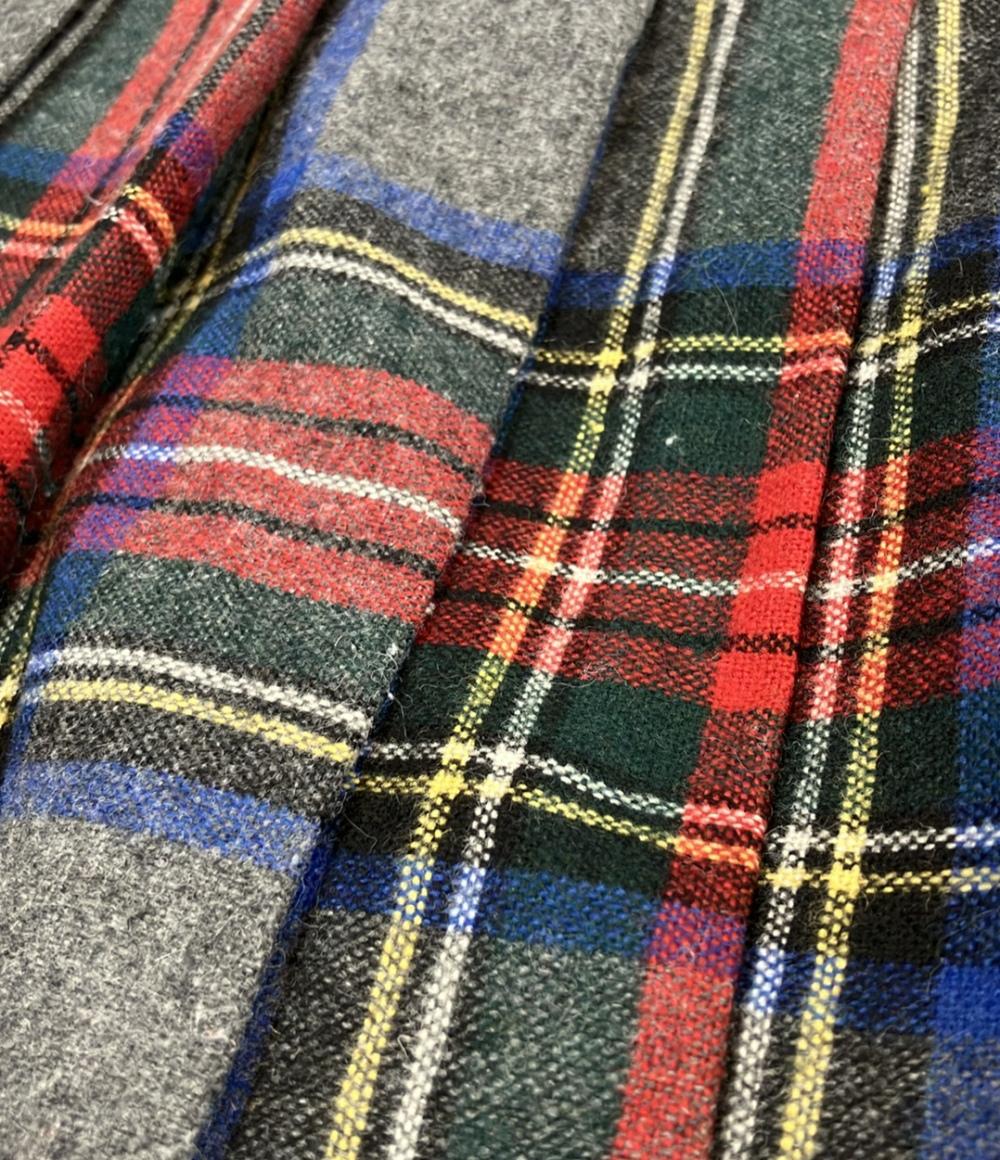 オニールオブダブリン チェックプリーツラップスカート レディース SIZE 10 (M) O’NEIL of DUBLIN