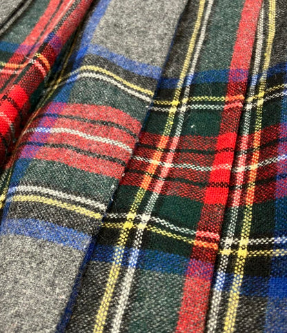 オニールオブダブリン チェックプリーツラップスカート レディース SIZE 10 (M) O’NEIL of DUBLIN