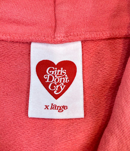 Girls Don't Cry プルオーバーパーカー メンズ SIZE XL ガールズドントクライ