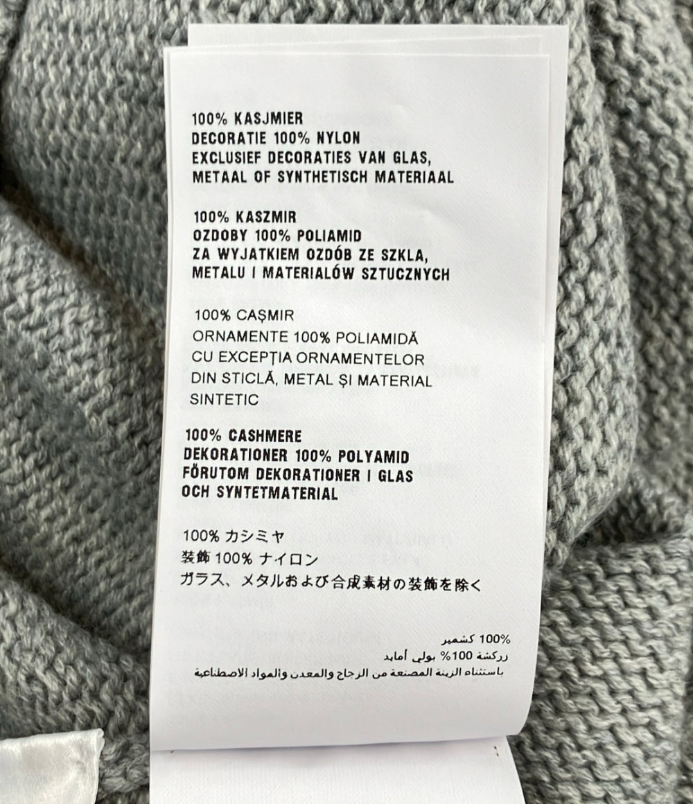 Miu Miu 半袖 ニット ビジュー付き MMN872 レディース SIZE 40 (S) ミュウ ミュウ