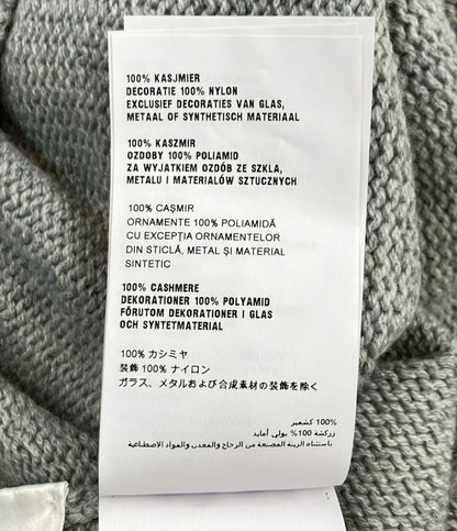 Miu Miu 半袖 ニット ビジュー付き MMN872 レディース SIZE 40 (S) ミュウ ミュウ