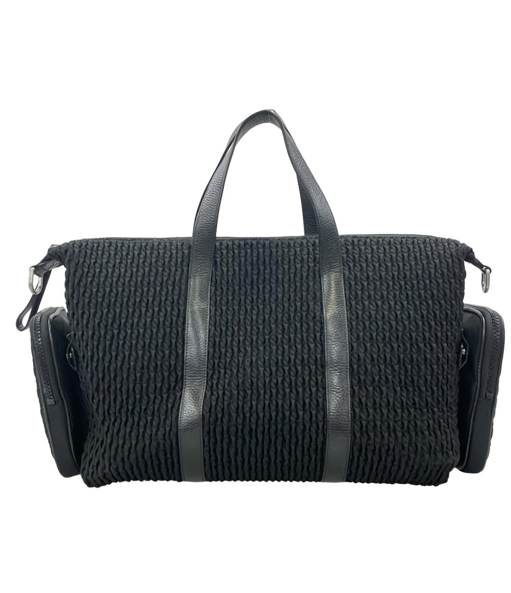 Emporio Armani 2WAY ボストンバッグ ショルダーバッグ 斜め掛け 布帛 メンズ エンポリオ・アルマーニ