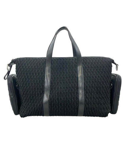 Emporio Armani 2WAY ボストンバッグ ショルダーバッグ 斜め掛け 布帛 メンズ エンポリオ・アルマーニ