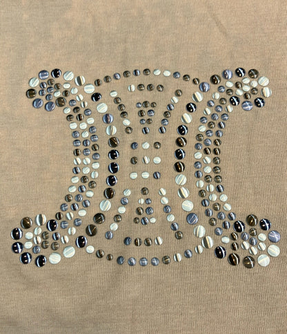 CELINE 半袖 マカダム スタッズ Tシャツ レディース SIZE S セリーヌ