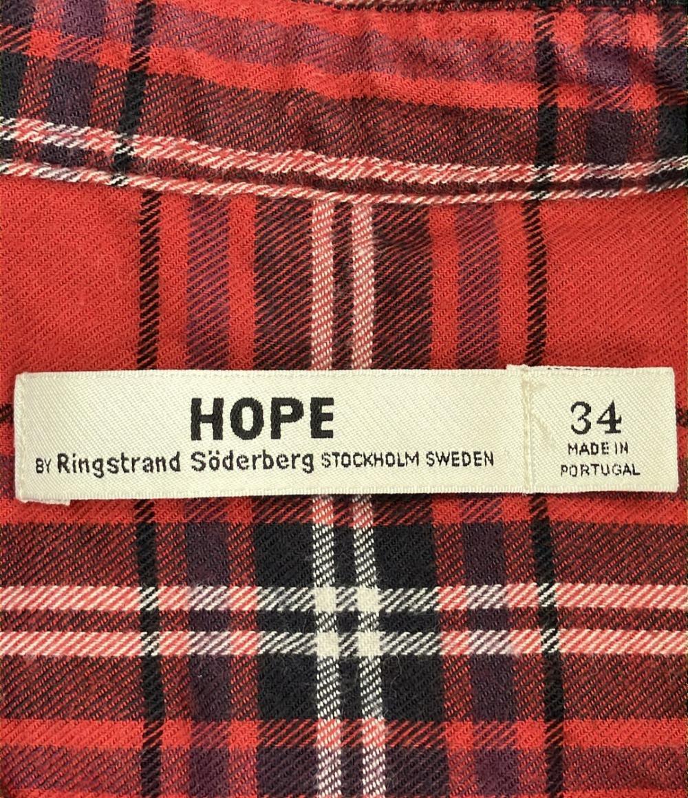 ホープ 長袖シャツ チェック柄 メンズ SIZE 34 (XS) HOPE