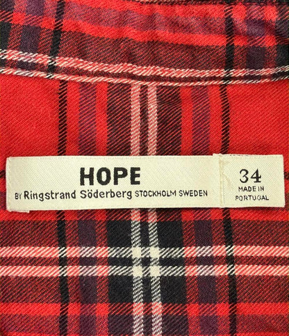 ホープ 長袖シャツ チェック柄 メンズ SIZE 34 (XS) HOPE