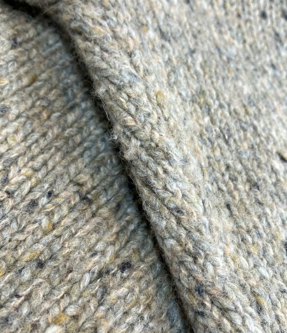 ENFOLD アシメントリーヘムレイヤードカーディガン レディース SIZE 38 エンフォルド