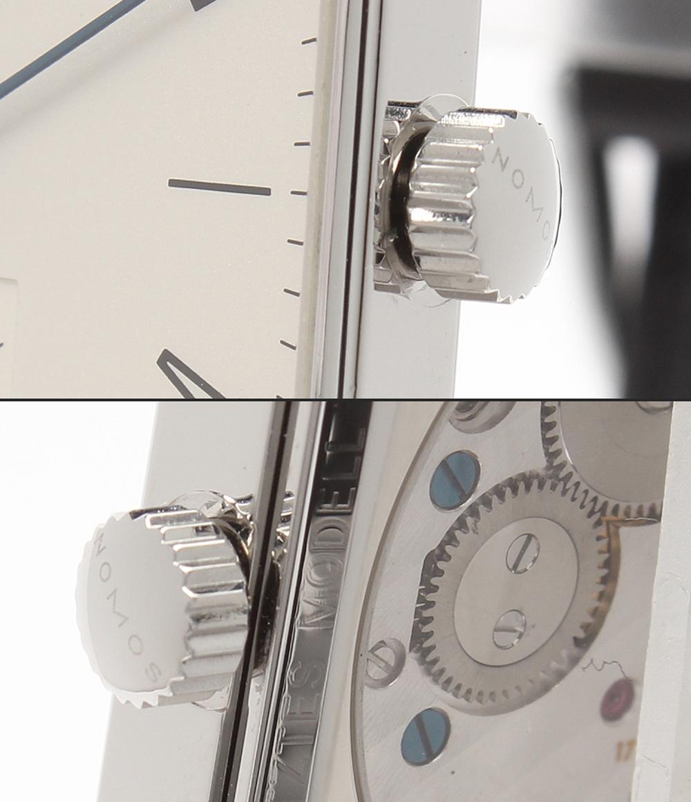 NOMOS Glashütte 腕時計 テトラ ラージ 手巻き シルバー TT1A1W2L メンズ ノモス グラスヒュッテ