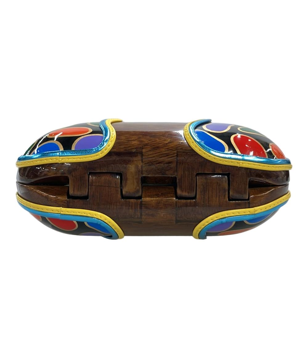 Rocio ハンドバッグ アカシア木製 レディース ロシオ