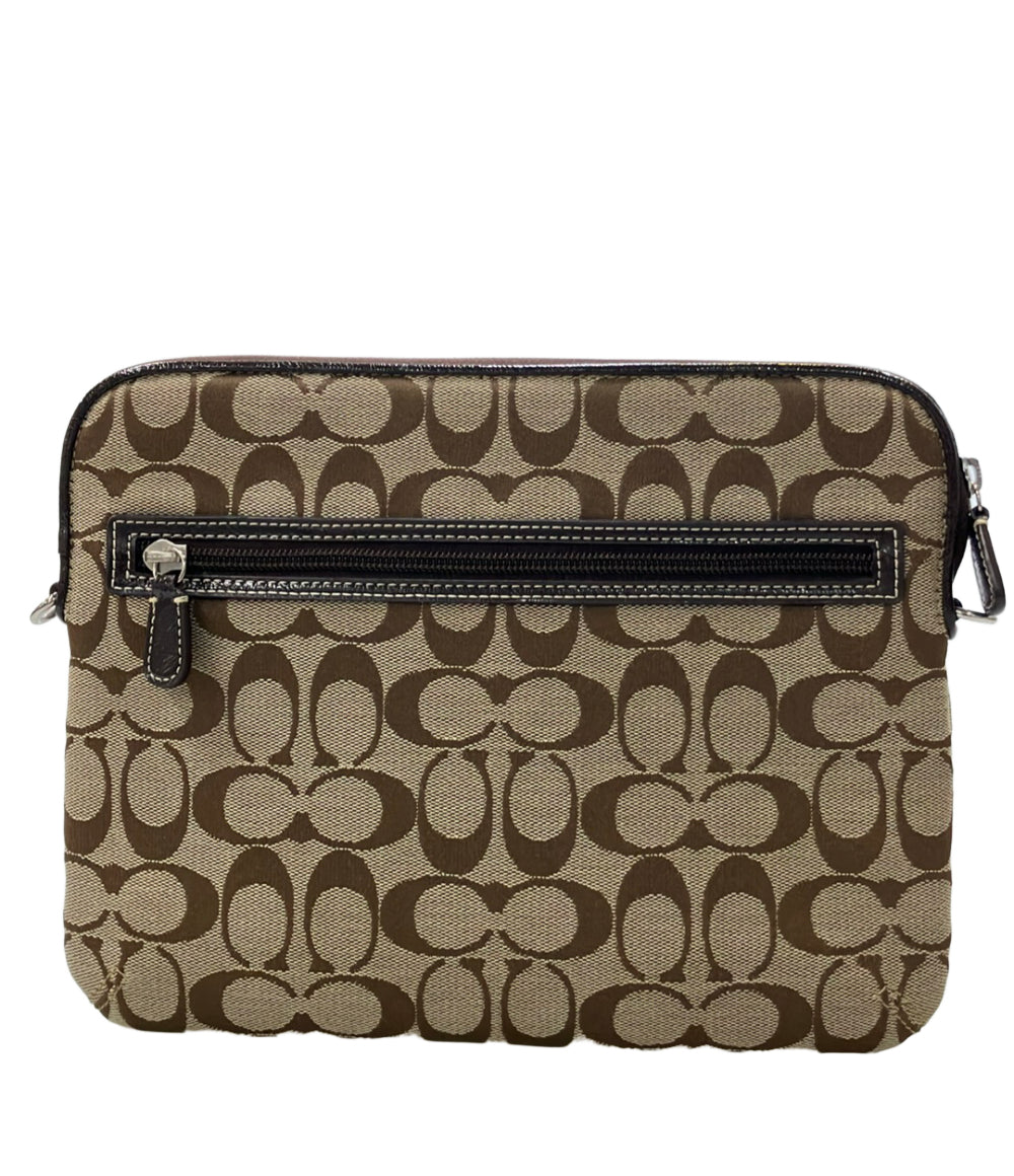 美品 COACH ショルダーバッグ シグネチャー レディース コーチ