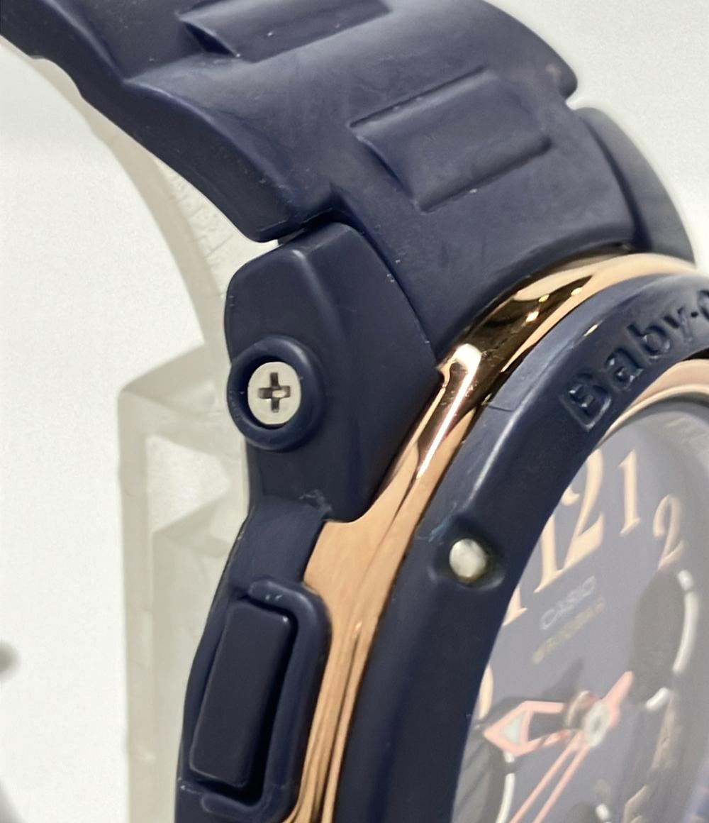 カシオ 腕時計 BABY-G クオーツ ネイビー BGA-150PG レディース CASIO