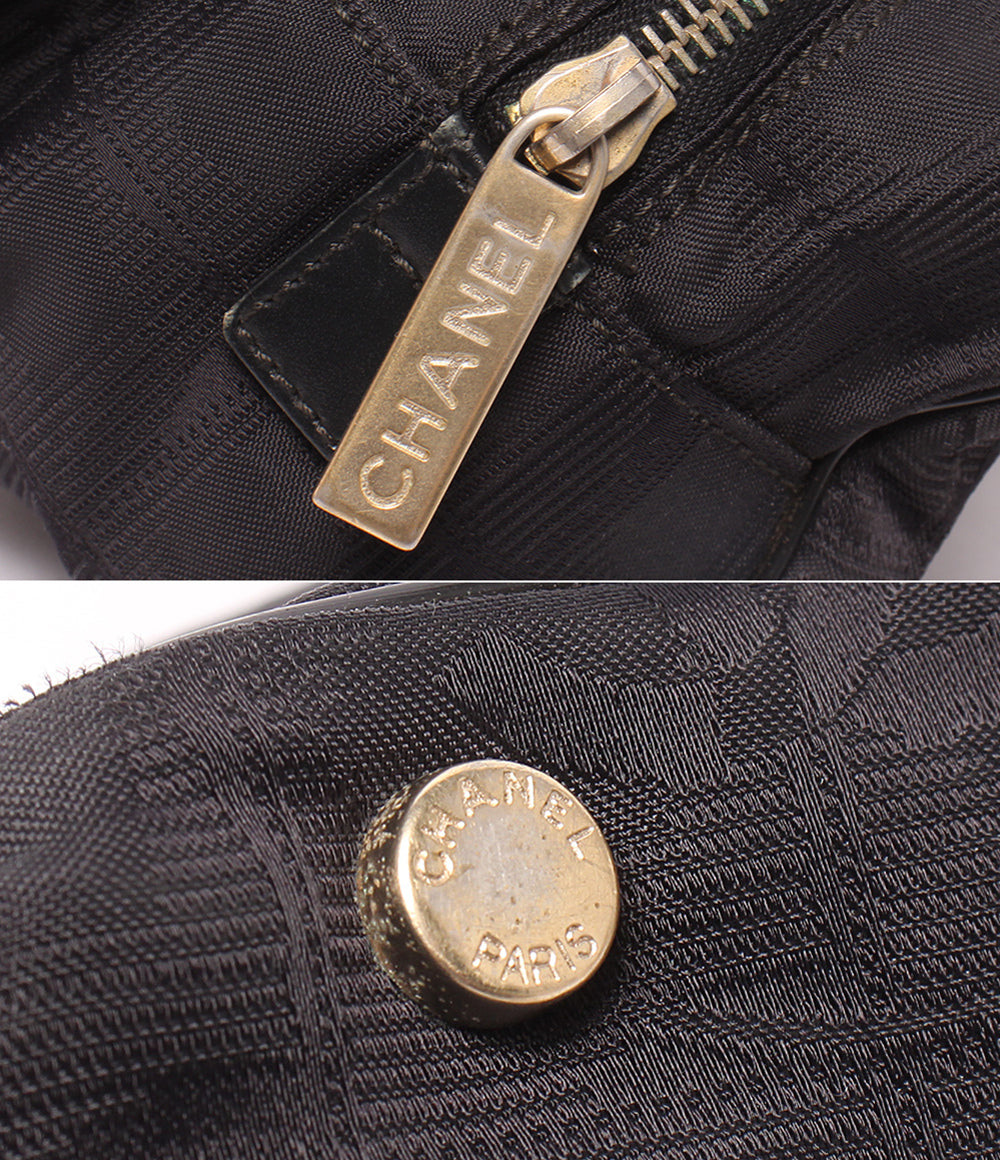 CHANEL ショルダーバッグ 肩掛け  ミニボストンバッグ ゴールド金具 10番台 ニュートラベル レディース シャネル