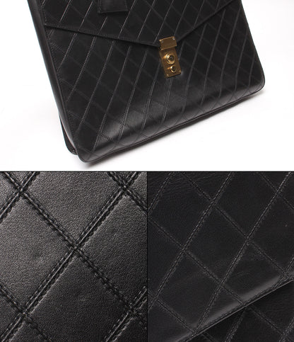 CHANEL ビジネスバッグ ブリーフケース 1番台 ゴールド金具 ビコローレ メンズ レディース シャネル