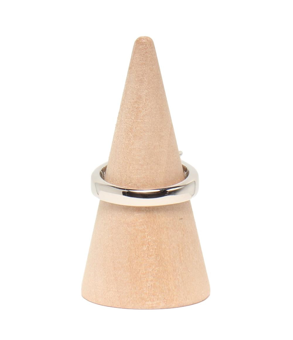 美品 リング 指輪 Pt900 ウォーターオパール3.92ct ダイヤ1.13ct レディース SIZE 12号