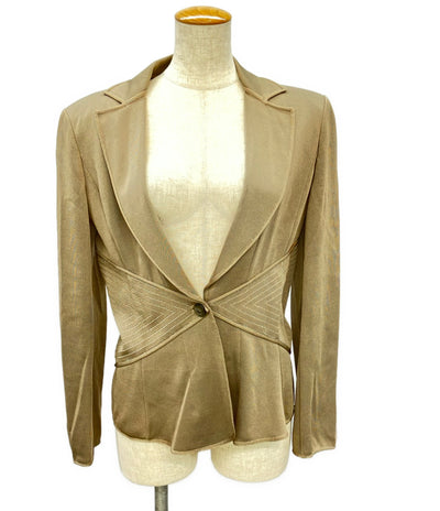 訳あり GIORGIO ARMANI テーラードジャケット BORGO21 レディース SIZE 46 (L) ジョルジオアルマーニ
