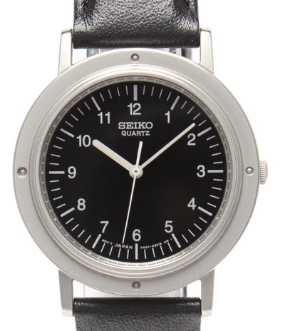 SEIKO 腕時計  ナノユニバース復刻 7N01-0KC0 シャリオ クオーツ ブラック SCXP119 レディース セイコー