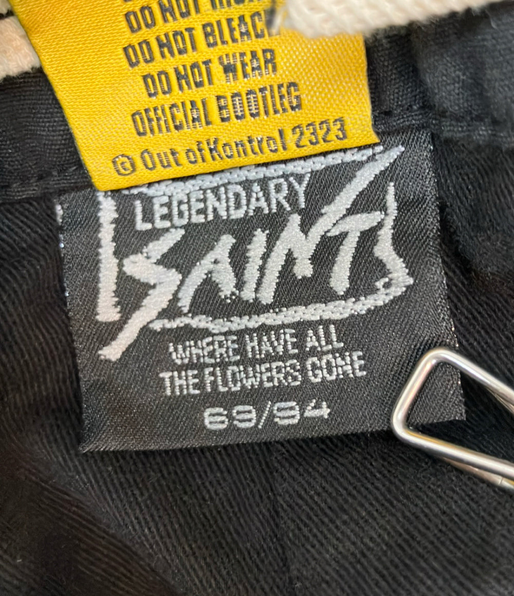 SAINT MICHAEL ロングパンツ ×The KLF サスペンダー付き 25AW SM-HR1