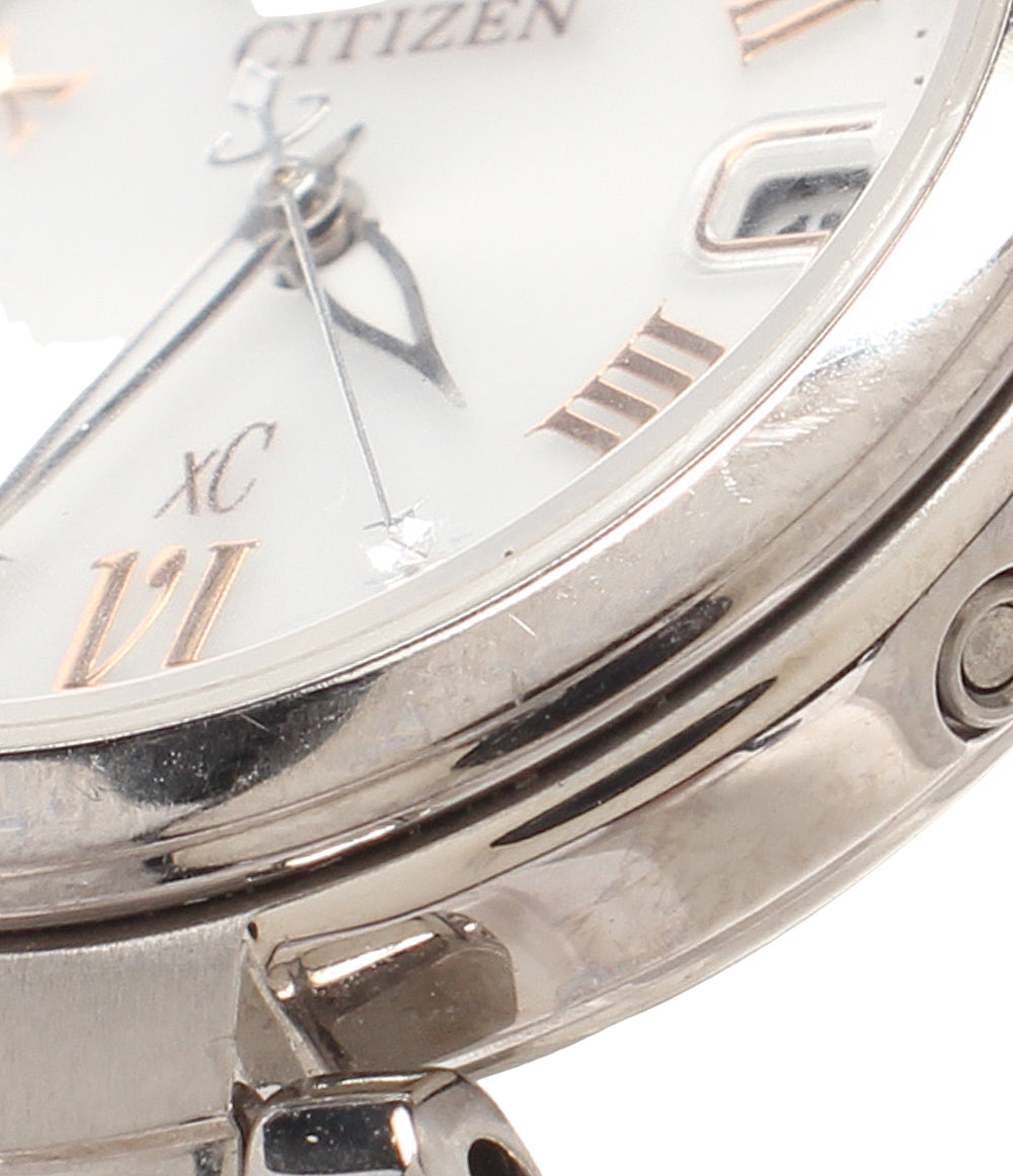CITIZEN 腕時計 クロスシ― xC ソーラー ホワイト H246-T019072 レディース シチズン