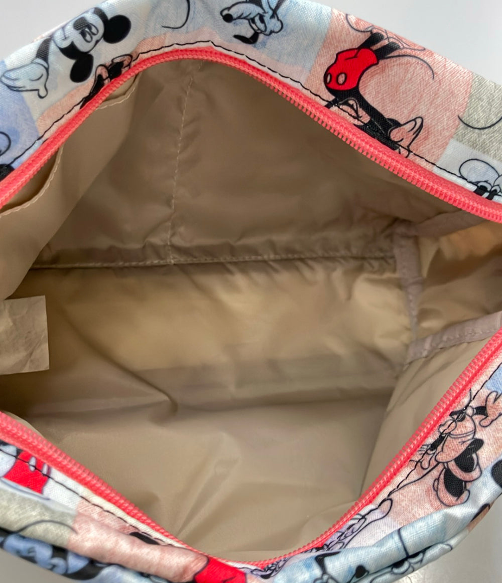 美品 LeSportsac Disney ショルダーバッグ 斜め掛け ミッキーマウス ミニーマウス レディース レスポートサック ディズニー