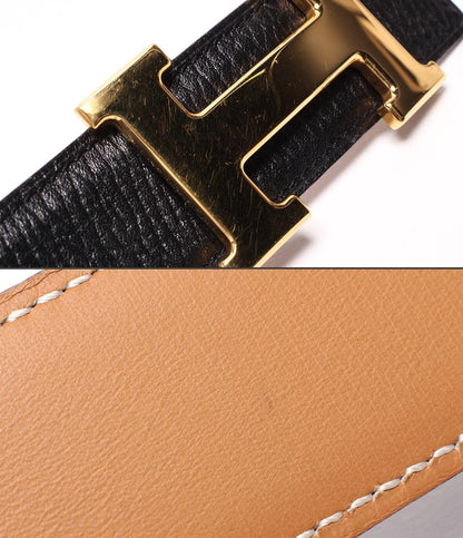 エルメス ベルト Hバックル ゴールド金具 □B刻印 コンスタンス レディース HERMES