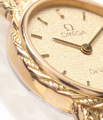 OMEGA 腕時計 デ・ヴィル クオーツ ゴールド レディース オメガ