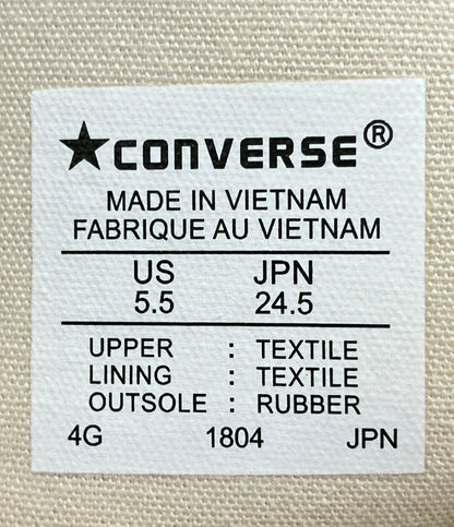 美品 CONVERSE ハイカットスニーカー ネクスター110 HI 32765679 レディース SIZE 24.5 コンバース