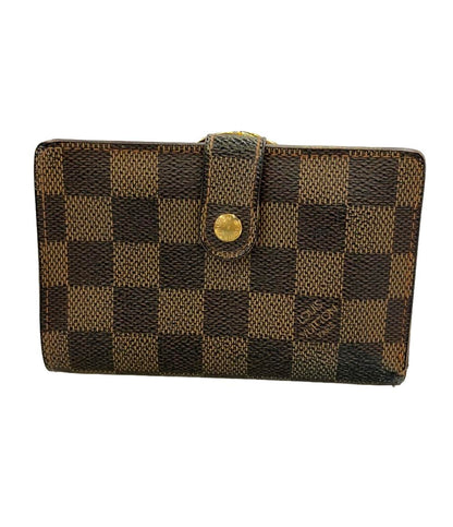 ルイヴィトン 二つ折りがま口財布 ポルトモネビエ ヴィエノワ ダミエ N61664 レディース LOUIS VUITTON