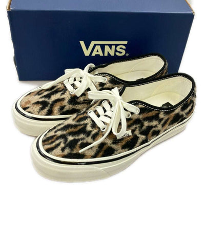 VANS ローカットスニーカー レオパード柄 PREMIUM LX AUTHENTIC 44 ユニセックス SIZE 25.0 ヴァンズ