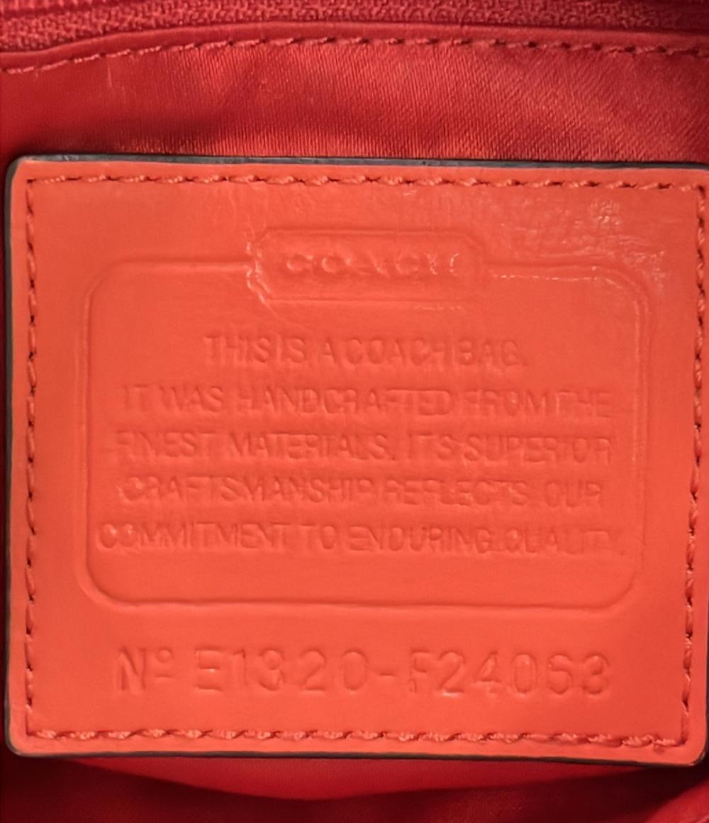 コーチ ショルダーバッグ 肩掛け 斜め掛け 2WAY キャンバス レザー シグネチャー F24063 レディース COACH