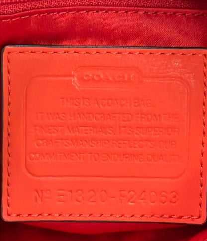 コーチ ショルダーバッグ 肩掛け 斜め掛け 2WAY キャンバス レザー シグネチャー F24063 レディース COACH