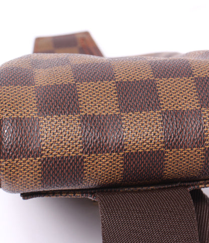 LOUIS VUITTON ボディバッグ ウエストポーチ ジェロニモス ダミエ エベヌ N51994 メンズ ルイ・ヴィトン