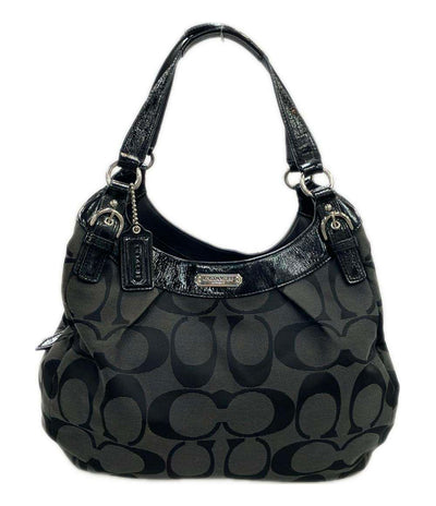 コーチ ショルダーバッグ 肩掛け キャンバス レザー シグネチャー F19251 レディース COACH