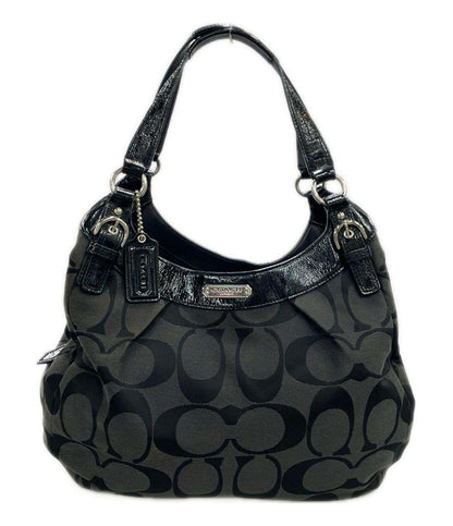 コーチ ショルダーバッグ 肩掛け キャンバス レザー シグネチャー F19251 レディース COACH