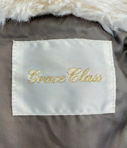 GRACE Class ニットコンビミリタリージャケット 2way レディース SIZE 36 グレースクラス