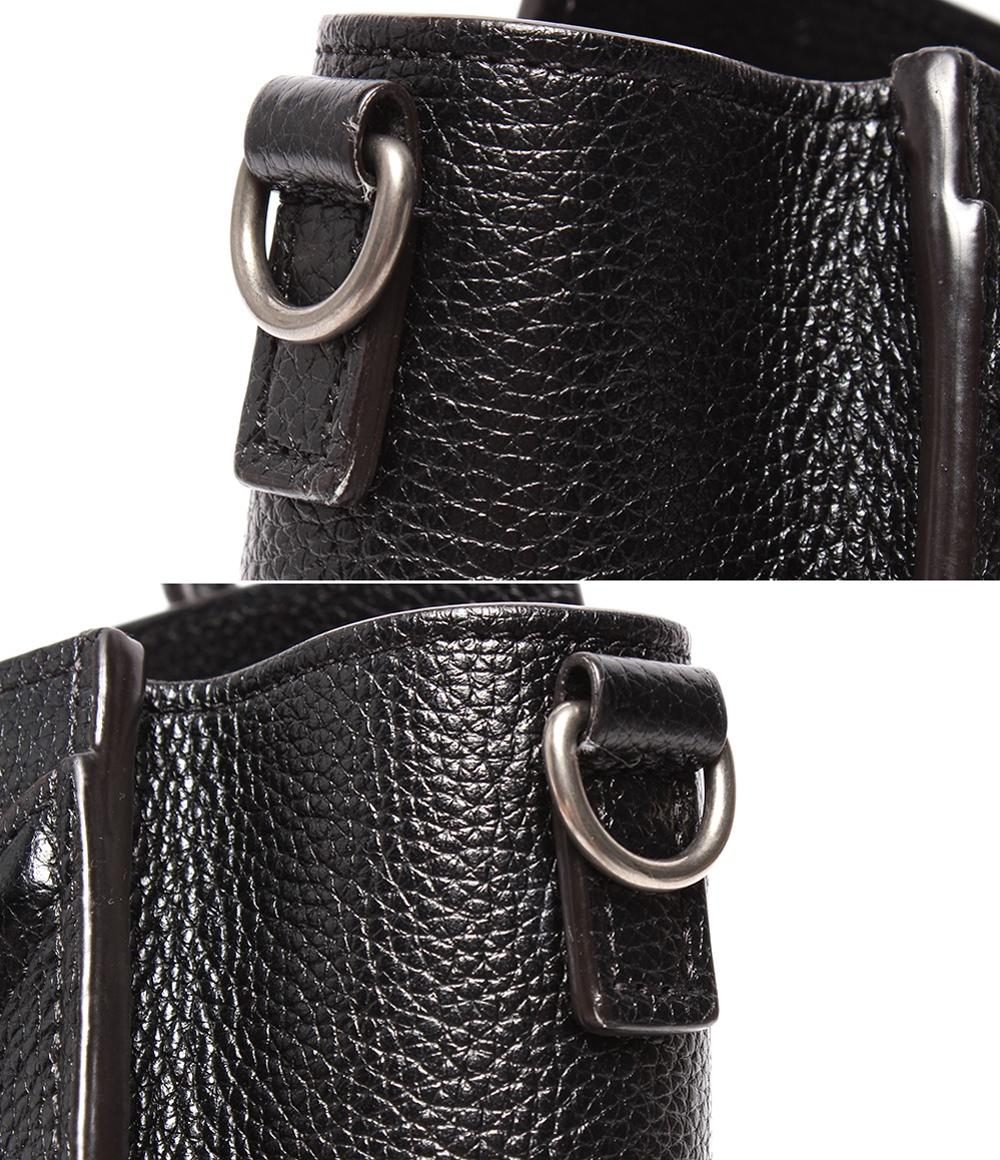 セリーヌ 2way ハンドバッグ ショルダーバッグ 斜め掛け シルバー金具 ドラムカーフ ラゲージナノショッパー レディース CELINE