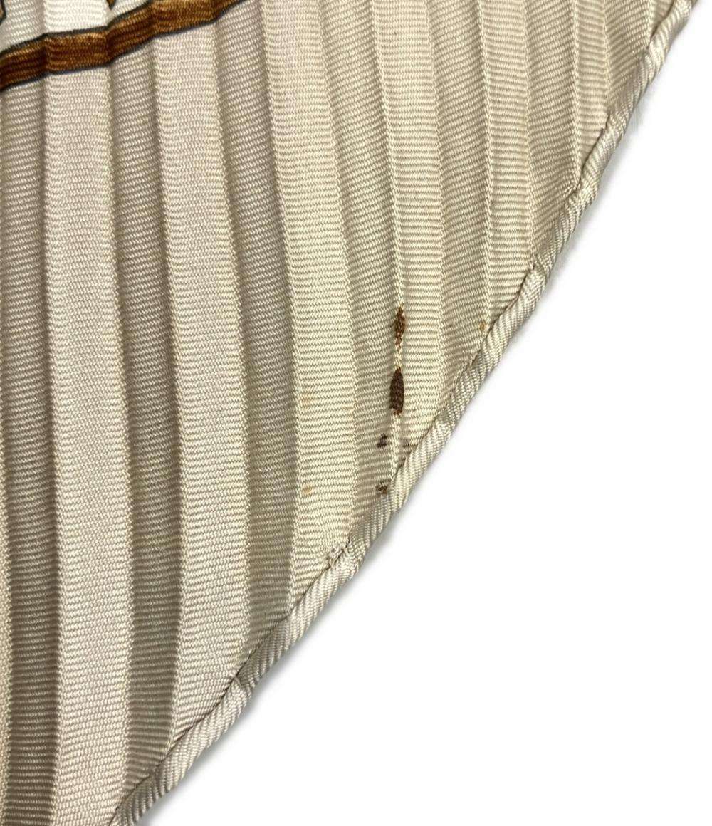 HERMES スカーフ シルク100% プリーツカレ90 Festival レディース エルメス