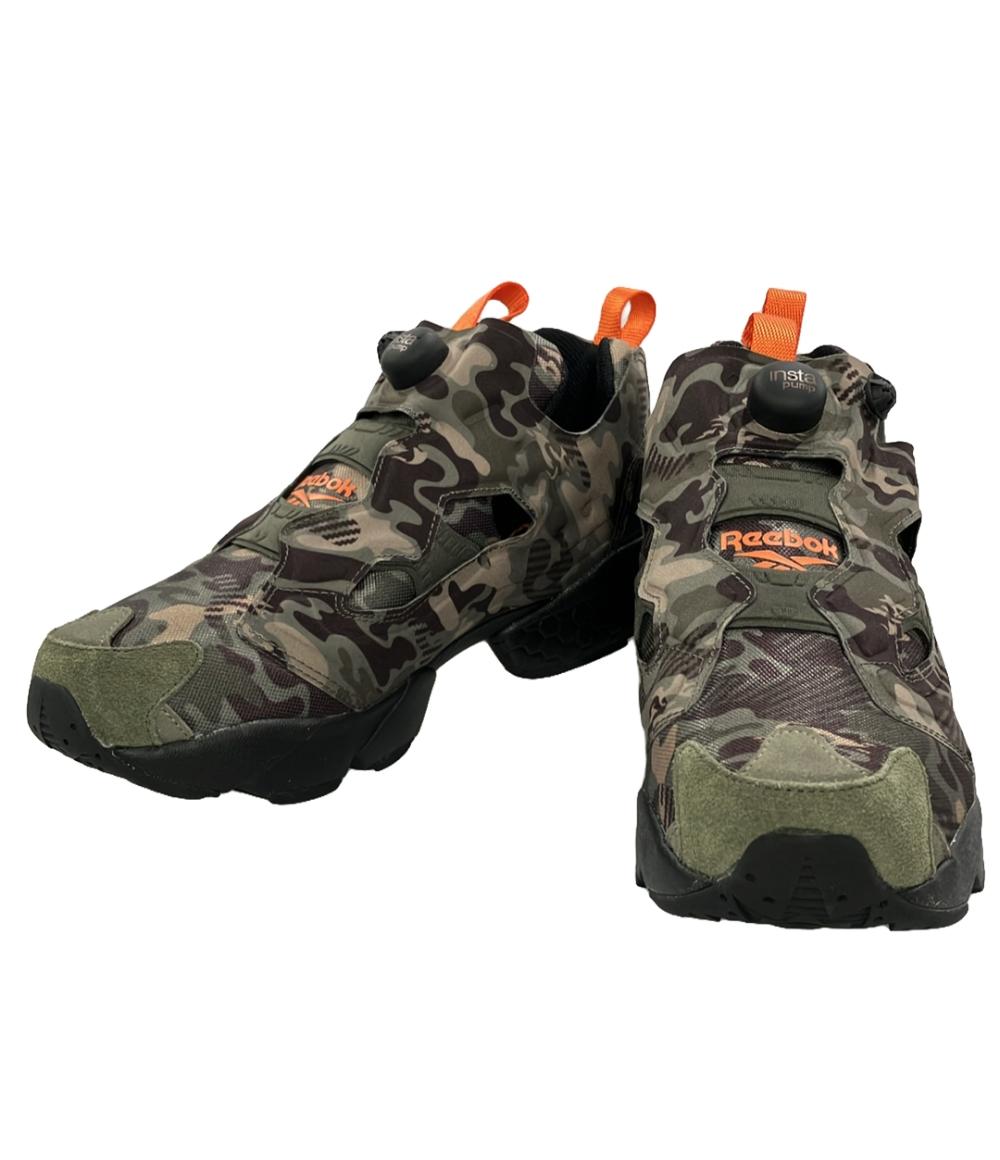 美品 リーボック ローカットスニーカー INSTAPUMP FURY OG CAMO DV6962 メンズ SIZE 27.5 (L) Reebok