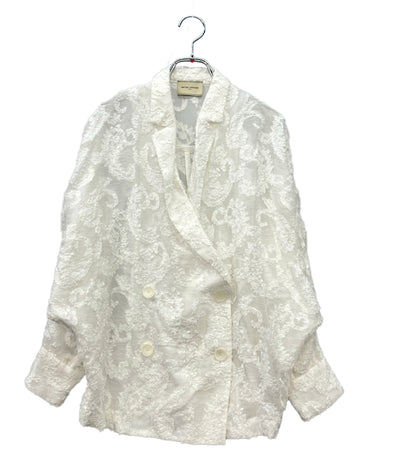 UNITED ARROWS ジャケット ペイズリー ドルマン ブラウス レース 1522-162-5322 レディース SIZE 38 (M) ユナイテッドアローズ