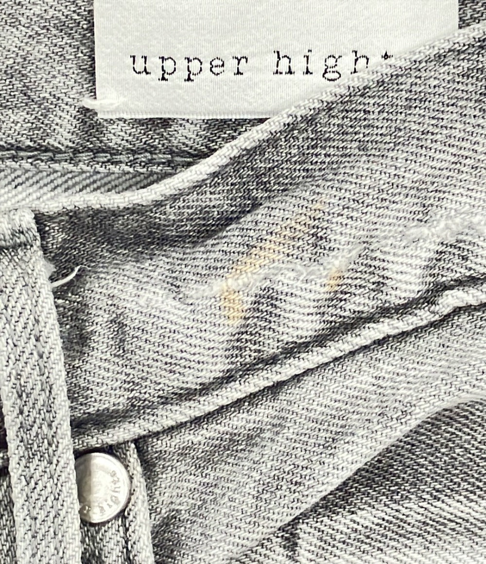 アッパーハイツ スキニーデニムパンツ ダメージ加工 レディース SIZE 23 (XS) Upper hights