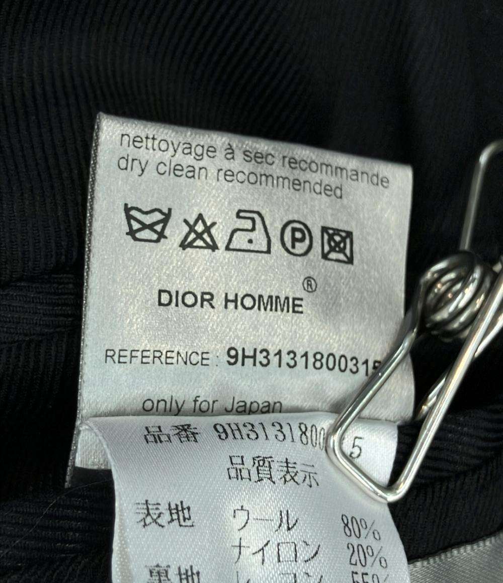 DIOR HOMME チェスターコート ラップ ブラック ウール 09AW 9H3131800315 メンズ SIZE 46 (M) ディオール・オム