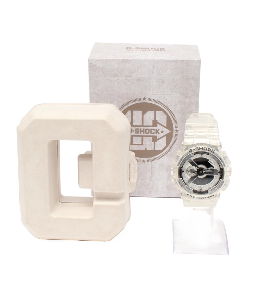 美品 カシオ 腕時計 ４０周年 クリアリミックス G-SHOCK クオーツ GA-114RX メンズ CASIO