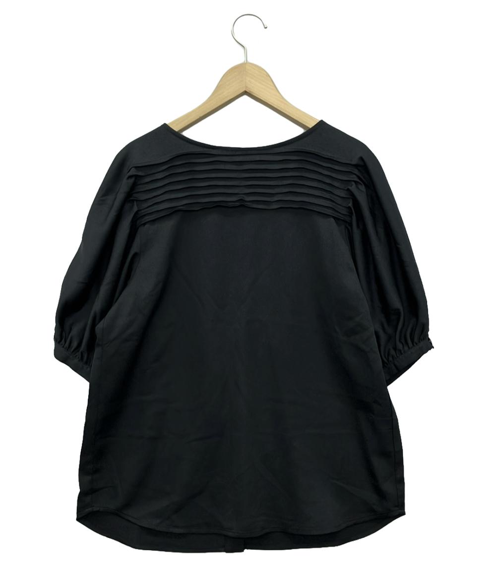 美品 タマミワタナベ 半袖シャツ ノーカラーシャツ レディース SIZE 9AR (M) tamami watanabe