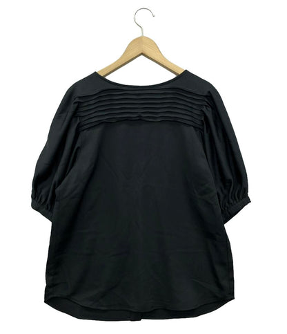 美品 タマミワタナベ 半袖シャツ ノーカラーシャツ レディース SIZE 9AR (M) tamami watanabe