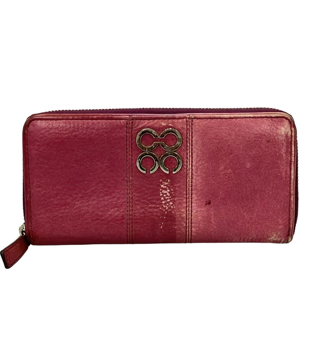 コーチ ラウンドファスナー長財布 レディース COACH