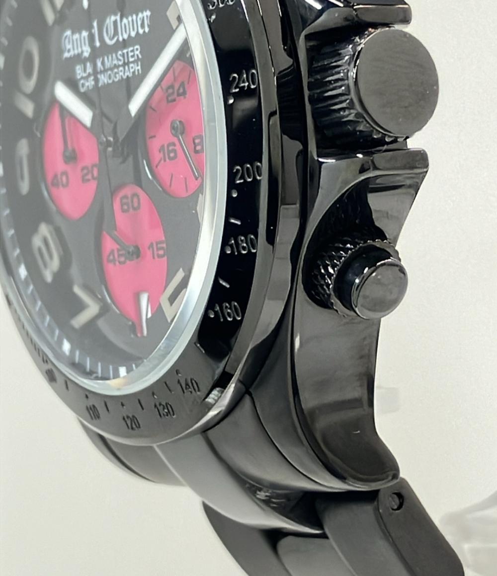 Angel Clover 腕時計 クオーツ ブラック BM41 メンズ エンジェルクローバー