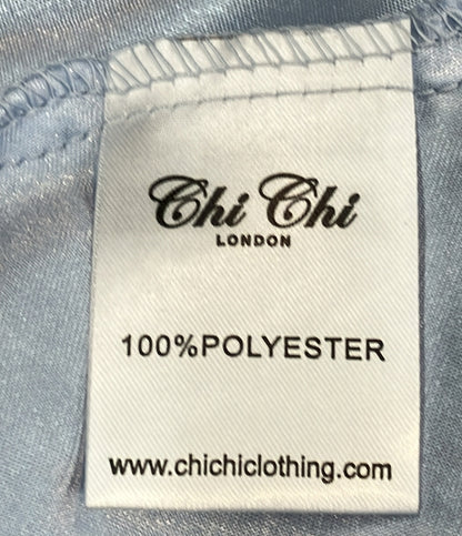 美品 シシ 半袖ワンピース 総レース 花柄 レディース SIZE UK8 (M) ChiChi