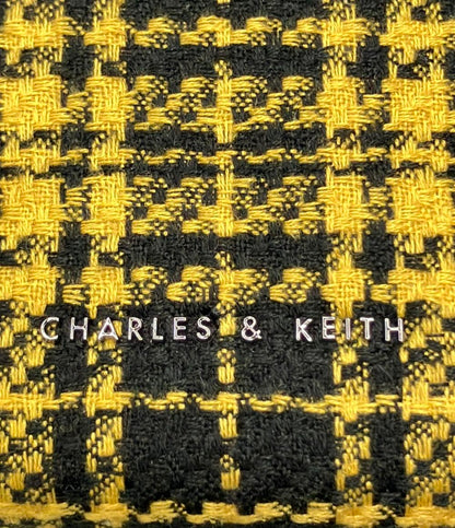 美品 チャールズアンドキース ミニショルダーバッグ 斜め掛け レディース charles & keith