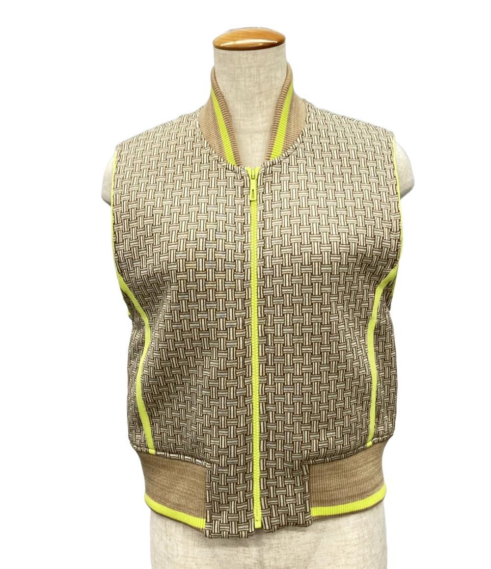 美品 HERMES カシミヤショートコート3E0109DZ レディース SIZE 34 (XS