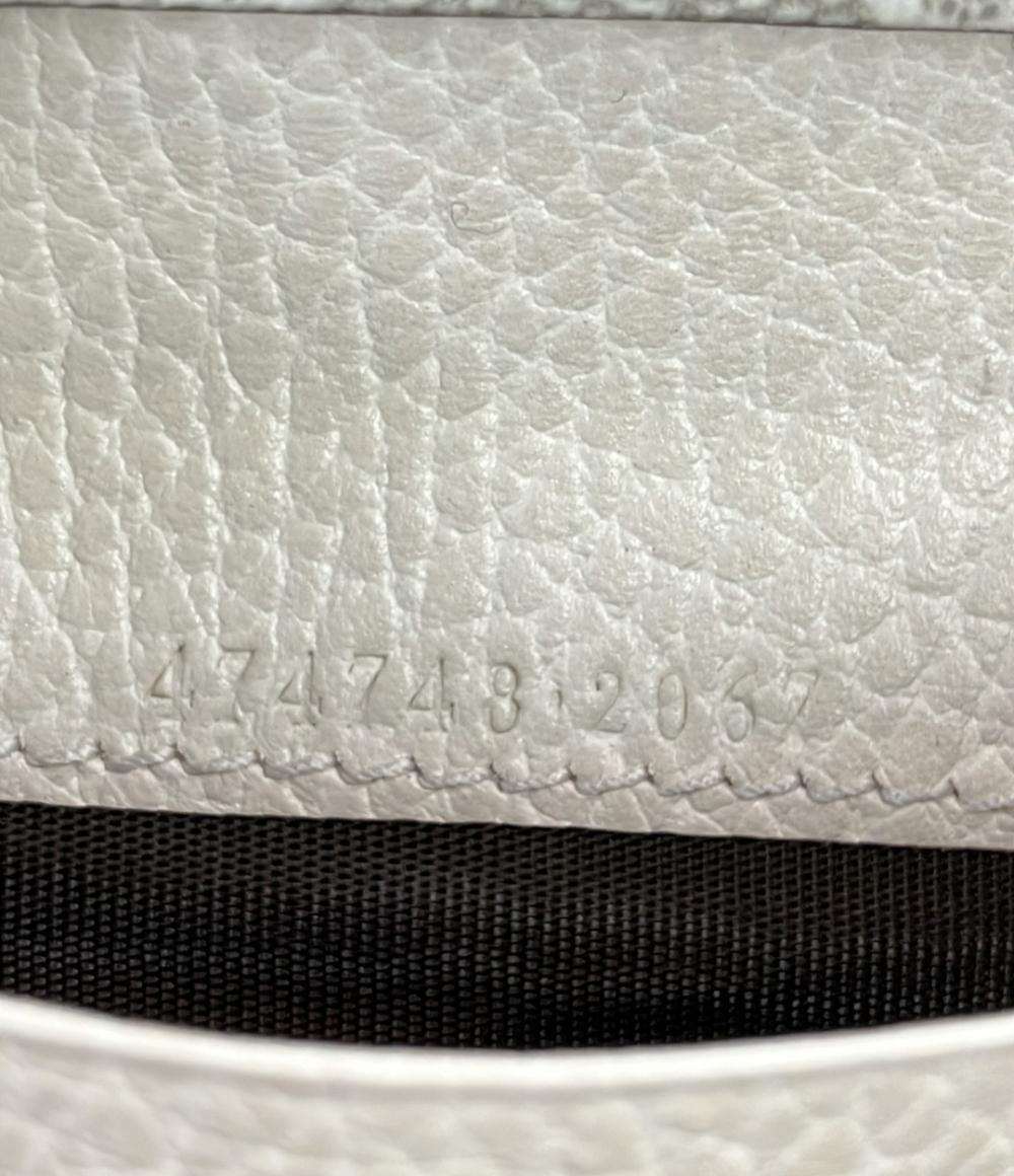 GUCCI カードケース レザー PVC GGマーモント 474748 2067 レディース
